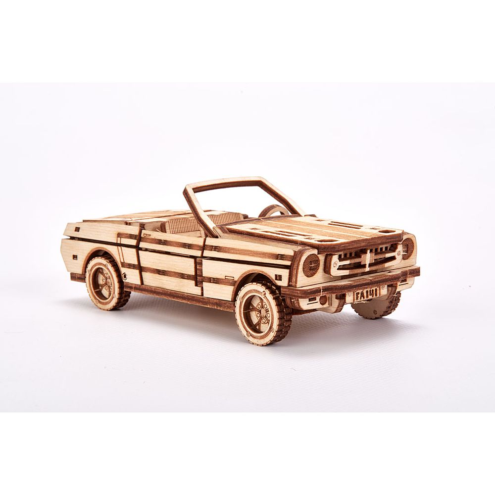 Wood Trick: Set of Cars, Cabriolet