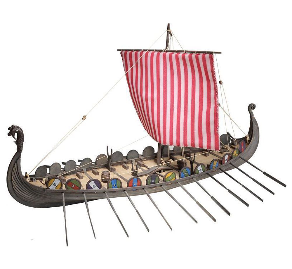 Schiffmodellbausatz Wikingerschiff DRAKKAR VIKINGO
