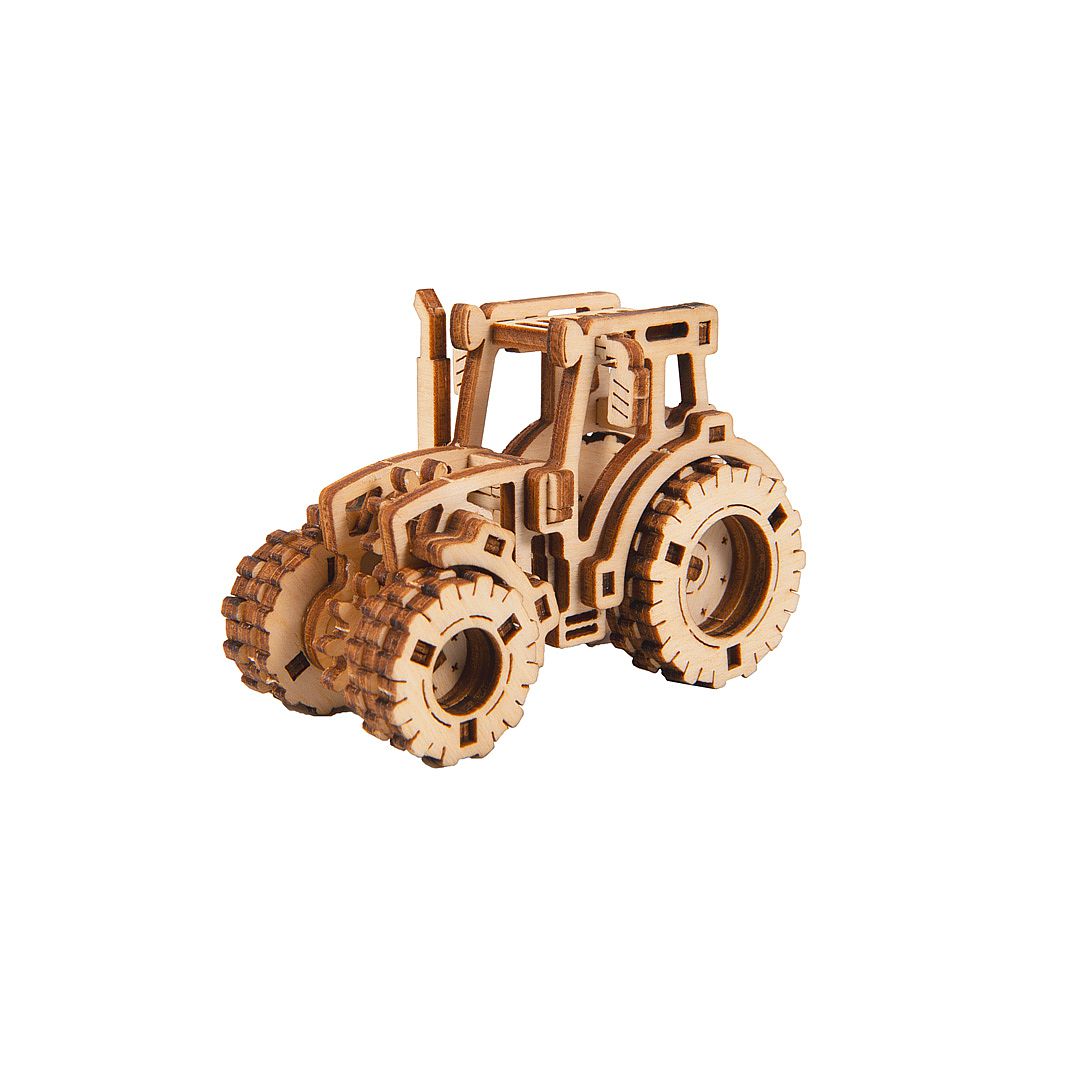 Wooden City Superfast, 3D Holzbausatz Work Horse 1, Modern Tractor